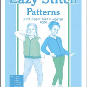 Girl's Zipper Top and Leggings Pattern